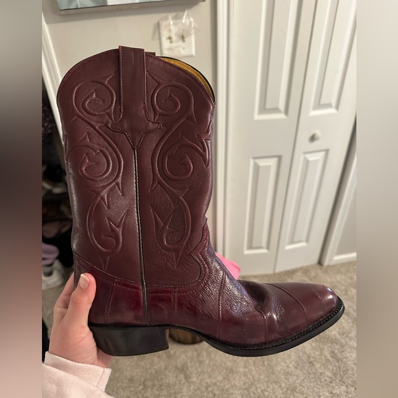 Gavel Patricio eel skin western cowboy boots - Picture 4 of 7